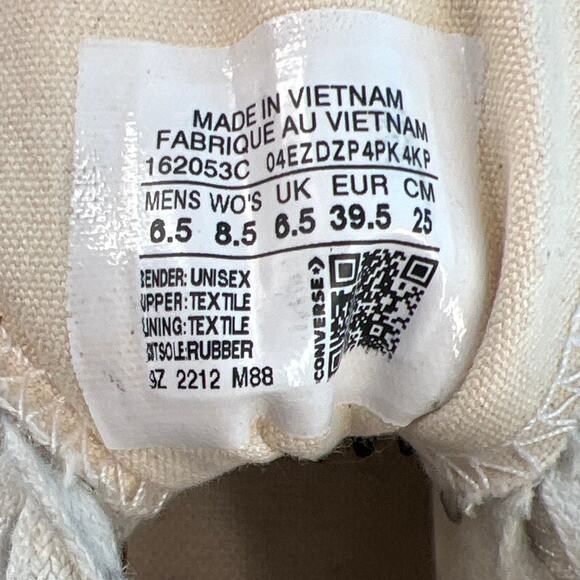 Converse Chuck Taylor All Star 70 high top sneakers men’s 6.5 ladies 8.5 - Picture 9 of 12